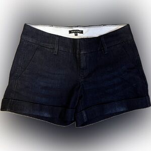 Dear John Holly Finnegan Roll Cuff Denim Shorts size 26 waist